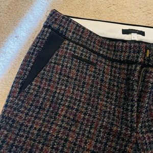 JCrew plaid thick wool pants